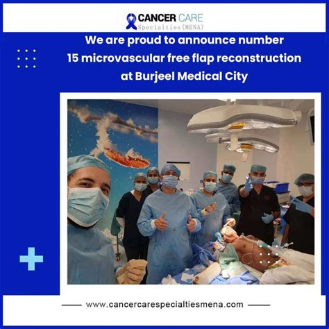 We Are Proud To Announce The Number 15 Microvascular Free Flap