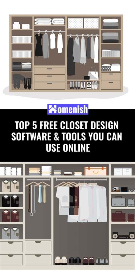 Top 5 Free Closet Design Software & Tools You Can Use Online - Homenish