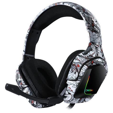 ONIKUMA K20 Camouflage 3 5mm Wired Gaming Headset Headphones