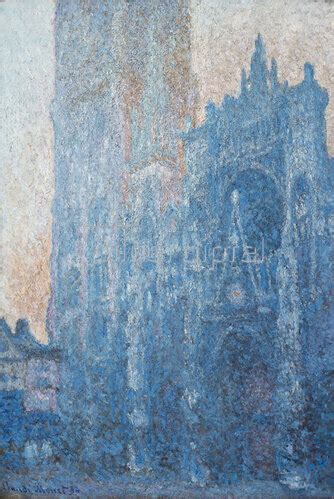 Kathedrale Von Rouen Im Morgenlicht Von Claude Monet Kunstdruck