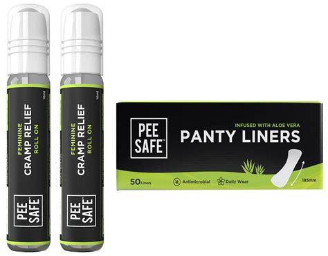 Buy Pee Safe Feminine Cramp Relief Roll On With Ayurveda Extracts