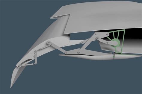 188. Fowler flaps mechanism || Free download 3D model