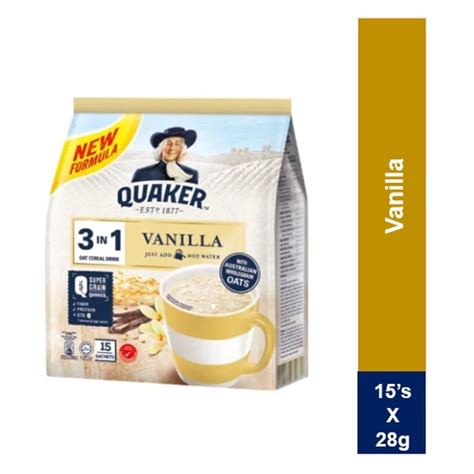 Malaysia Import Quaker In Oat Cereal Drink Vanilla S X G