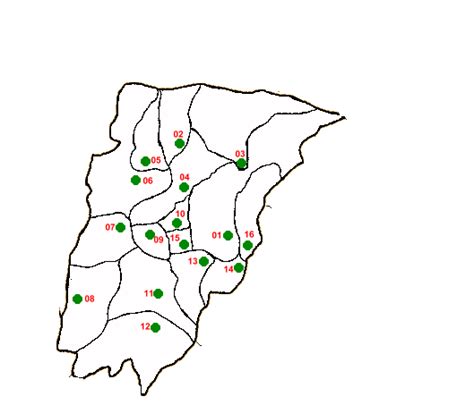 Mapa del departamento de Chimaltenango Tamaño completo Gifex