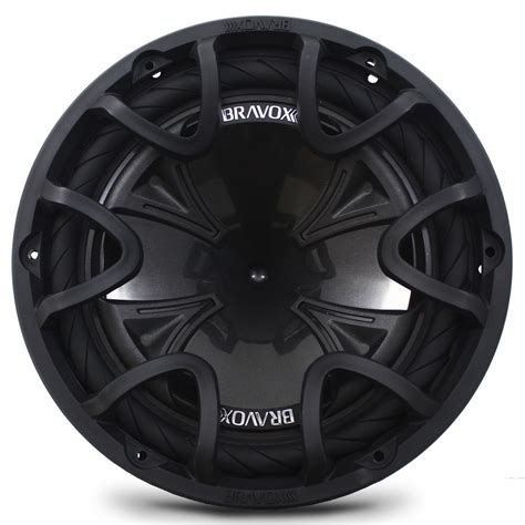 Subwoofer 12 Polegadas Bravox 350w Rms BK12 Black 2 2 Ohms 4 4 Ohms