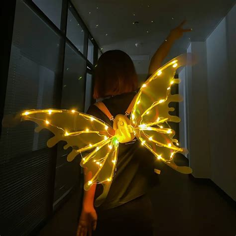 Off On Led Fairy Butterfly Wings Onedayonly