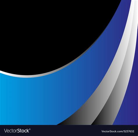 Design of the blue flyer background Royalty Free Vector