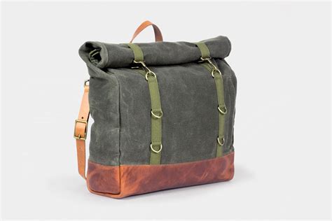 Check Out This Waxed Canvas Field Bag By Winter Session And Journeyman