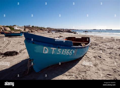 Fishing Boats Paternoster West Coast Western Cape Province Stock Photo