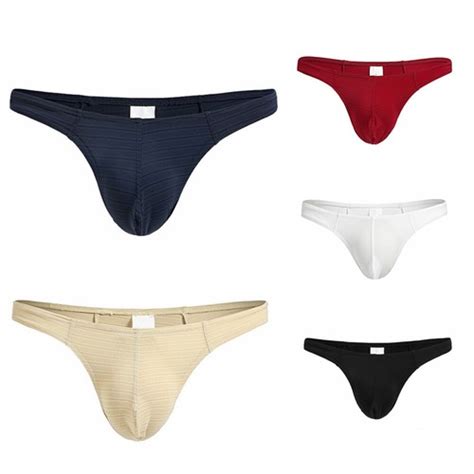 Packung Herren Slips T Back Tanga Unterw Sche Low Rise Bikini Tanga EBay De