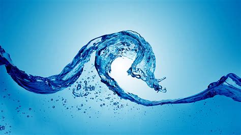 HD wallpaper: water abstract blue waves background 1920x1080 Nature ...