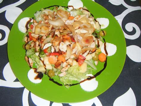 Ensalada Templada De Pollo Con Bacon Crujiente Cocina