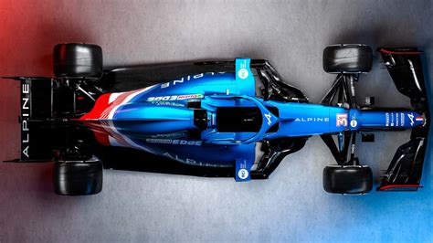 Alpine reveal striking blue, white and red livery at 2021 F1 season launch | Formula 1®