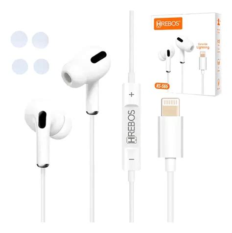 Fone Para Iphone 14 - Fone Ouvido Com Microfone Volume Para iPhone 14 13 12 11 Pro ...