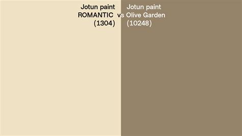 Jotun Paint Romantic Vs Olive Garden Side By Side Comparison