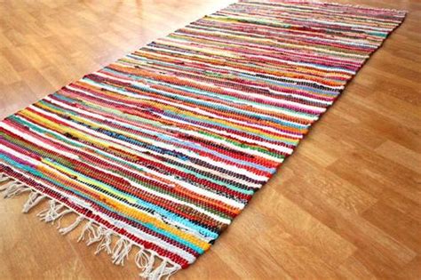 Water Absorbency Multi Chindi Rag Rug At Best Price In Panipat