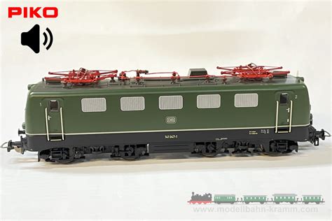 Modellbahn Kramm Piko 51529 H0 DC Sound E Lok BR 141 DB IV Nur 281 79