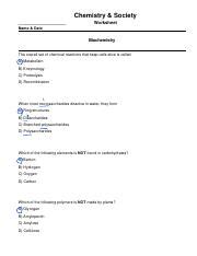 Biochemistry Basics Carbohydrates Proteins Nucleic Acids Course Hero