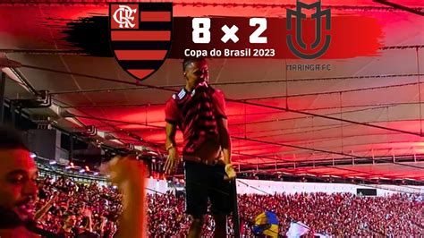 FLAMENGO 8x2 Maringá TORCIDA INSANA NO MARACANÃ E VIRADA GOLEADA