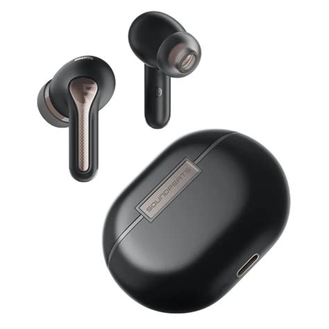 Soundpeats Capsule Pro Hybrid Anc Wireless Earbuds Black Vibe Gaming