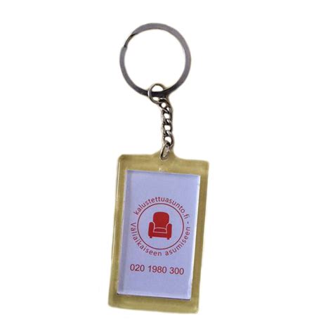 Customized Sublimation Keychain Blank Acrylic Key Chain Ring - Acrylic keychain