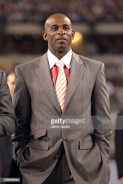 Deion Sanders Super Bowl Event Photos and Premium High Res Pictures ...