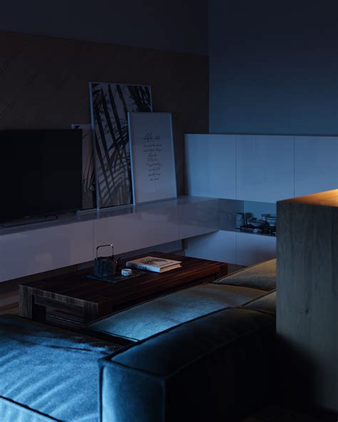 Green Apartment on Behance