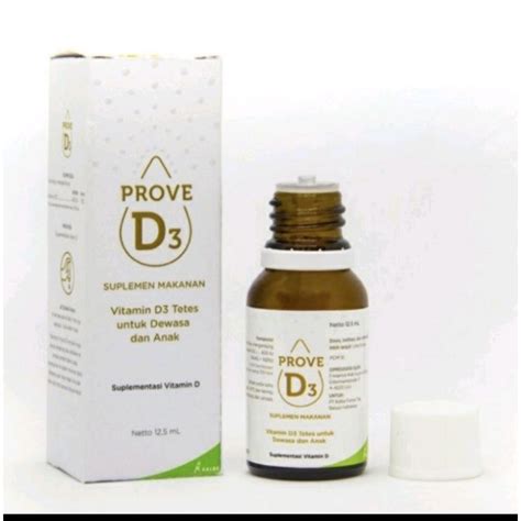 Jual Prove D3 400IU Drops Vitamin D3 400IU Cair Vitamin D3 Anak