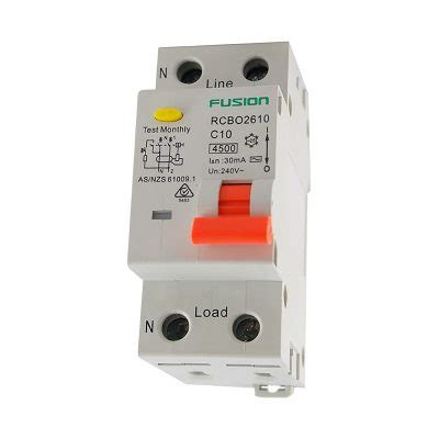 Ka Mini Rcbo A Pole C Curve Trade Connected Switchgear