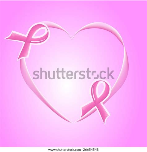 Cancer Ribbon Hearts Over 10465 Royalty Free Licensable Stock Vectors