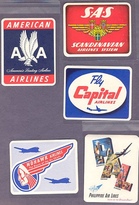 RARE!! CIRCA 1950 VINTAGE WHEATIES AIRLINE LOGO SET-NRMT! NO FOLDS! - Vintage Non-sports Forum