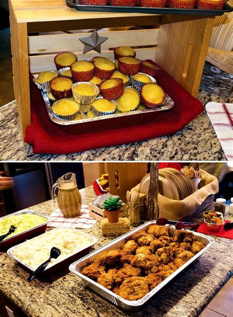 Food Ideas for western theme party | Camping party foods, Cowboy party, Western birthday party