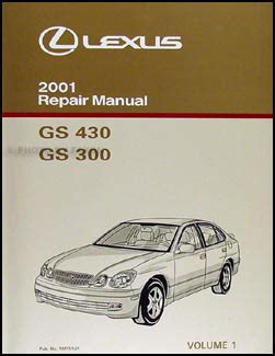 Lexus Gs Repair Manual Volume Original