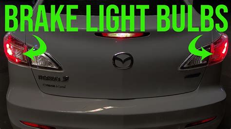 How To Replace Brake Light Bulb Mazda 3 2010 2013 YouTube