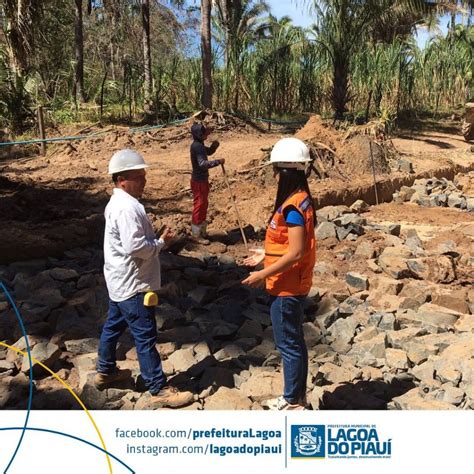 Visita às Obras Das Passagens Molhadas Na Localidade Morro Redondo