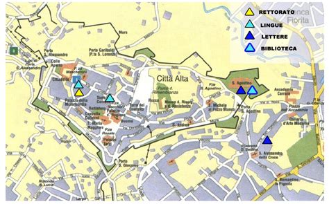 Bergamo Map