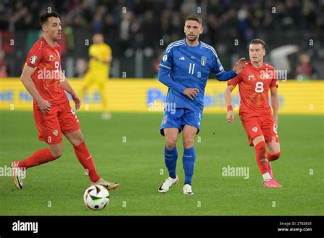 Rome Italy Nov Domenico Berardi Of Italy At The Italy Vs