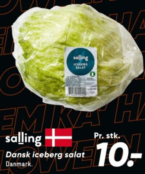 Salling ØKO Icebergsalat Bilka oktober 2023 Alle Tilbudsavis