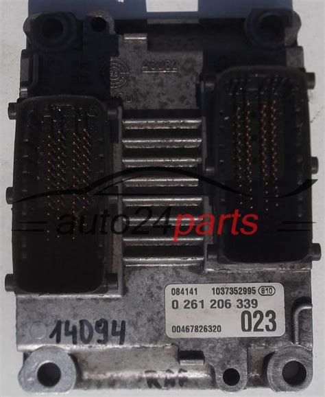 Auto Teile MotorsteuergerÄt Ecu Steuergerat Fiat Punto Bosch 0 261