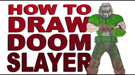 How To Draw Doom Slayer