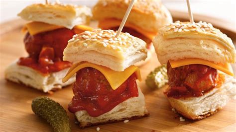 Meatball Mini Burgers Recipe From