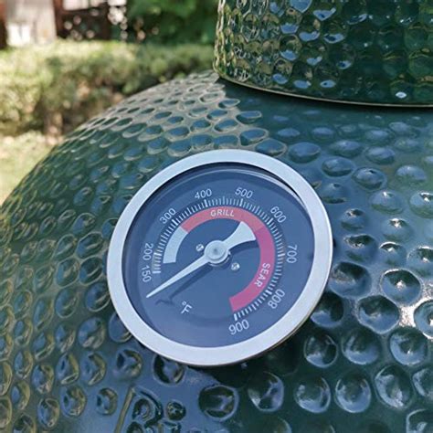 Upgrade Your Big Green Egg with a Temperature Gauge for Perfect Grilling Results