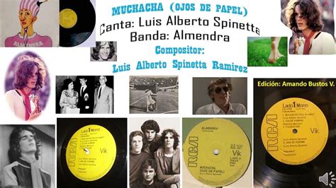 Muchacha Ojos De Papel Canta El Argentino Luis Alberto Spinetta En