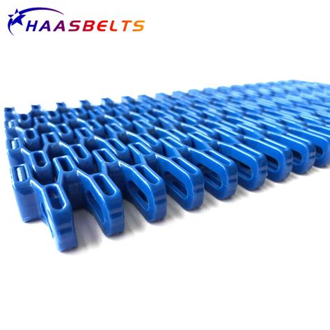 Haasbelts Chains Radius Flush Grid Fls Plastic Modular Belt Conveyor