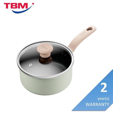 Tefal G17923 Cookware SO Matcha Saucepan With Lid 18CM Lazada