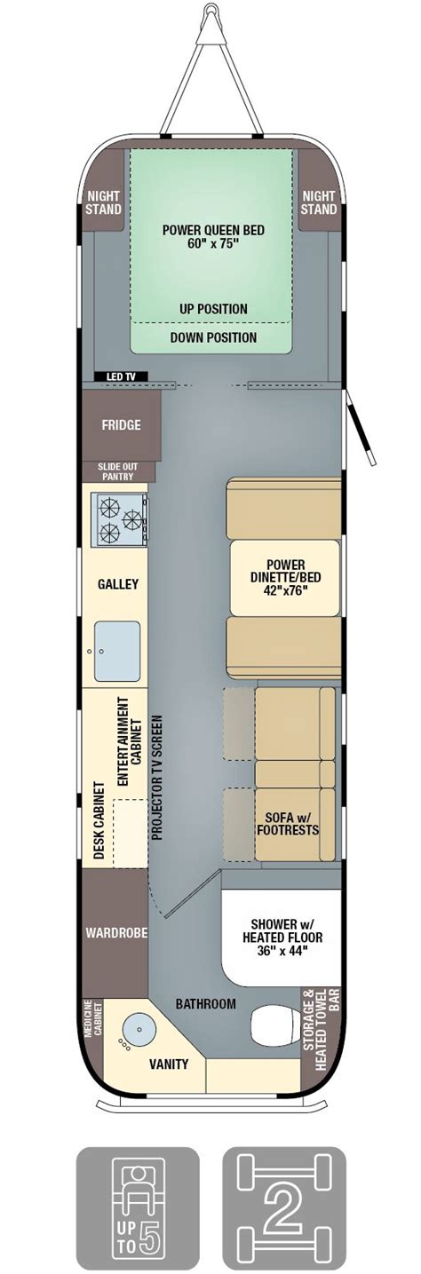 Airstream Travel Trailer Floor Plans Floorplans Click