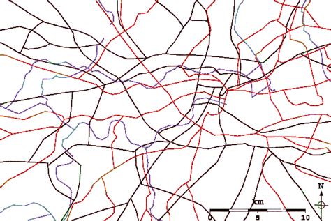 Topographic Map Of London England United States Map