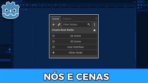 Aula O Que S O Nodes E Scenes Na Godot Curso Come Ando Na