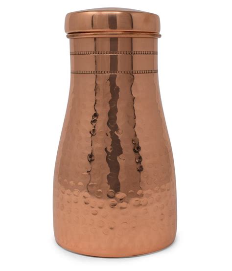 Style Homez Bedroom Carafe Copper Ml Copper Water Bottle Set Of