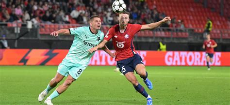 Lille Slavia Prague Coupe Des Clubs Champions R Sum Du Match